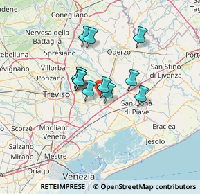 Mappa Via Monastero, 31050 Monastier di Treviso TV, Italia (9.16)