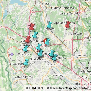 Mappa Via Filippo Turati, 21058 Solbiate Olona VA, Italia (6.37143)