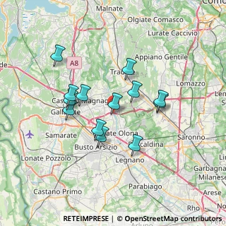 Mappa Via Filippo Turati, 21058 Solbiate Olona VA, Italia (5.97538)