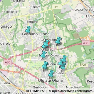 Mappa Via Filippo Turati, 21058 Solbiate Olona VA, Italia (1.69083)
