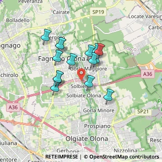 Mappa Via Filippo Turati, 21058 Solbiate Olona VA, Italia (1.428)