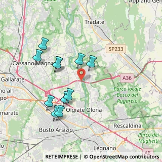 Mappa Via Filippo Turati, 21058 Solbiate Olona VA, Italia (3.62)