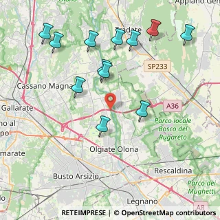 Mappa Via Filippo Turati, 21058 Solbiate Olona VA, Italia (4.47083)