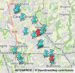 Mappa Via Italia, 20042 Albiate MB, Italia (2.0535)