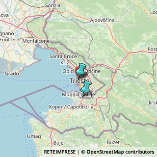 Mappa Viale Miramare, 34132 Trieste TS, Italia (42.35769)
