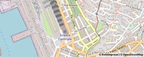 Mappa Trieste