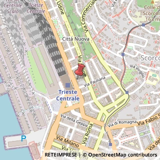Mappa Viale Miramare, 5, 34135 Trieste, Trieste (Friuli-Venezia Giulia)