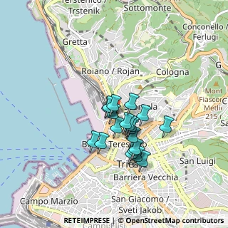 Mappa Via Pauliana, 34132 Trieste TS, Italia (0.6255)