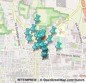 Mappa Via Carroccio, 20831 Seregno MB, Italia (0.2715)