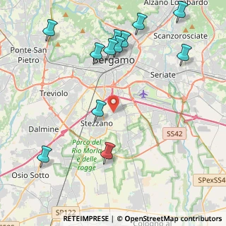 Mappa Via Giovanni XXIII Papa, 24052 Azzano San Paolo BG, Italia (5.48923)