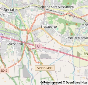 Mappa 24060 Brusaporto BG, Italia (2.8585)
