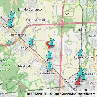 Mappa Via Cristoforo Colombo, 22078 Turate CO, Italia (2.90182)