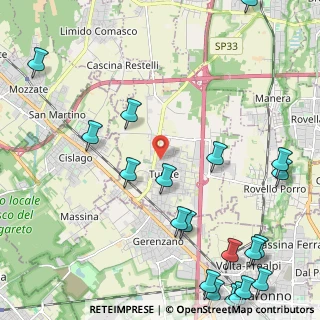 Mappa Via Giuseppe Garibaldi, 22078 Turate CO, Italia (3.162)