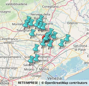 Mappa Str. Terraglio, 35100 Treviso TV, Italia (10.11053)