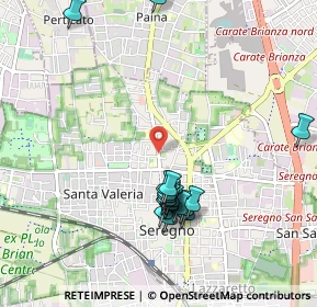 Mappa Via Verdi 80 INGRESSO LATO, 20841 Seregno MB, Italia (1.01842)