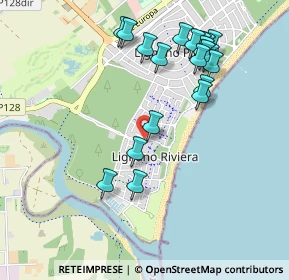 Mappa Corso delle Nazioni, 33054 Lignano Sabbiadoro UD, Italia (1.021)