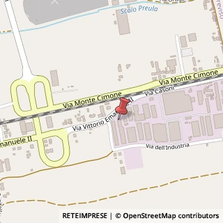 Mappa Via Vittorio Emanuele II, 148, 35018 San Martino di Lupari, Padova (Veneto)