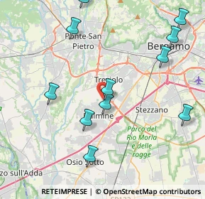 Mappa Via Tito Speri, 24044 Dalmine BG, Italia (5.0025)