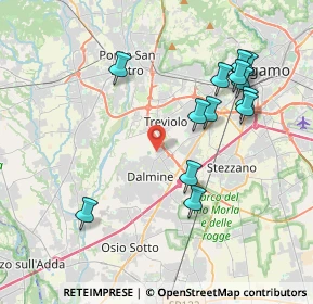 Mappa Via Tito Speri, 24044 Dalmine BG, Italia (4.05692)