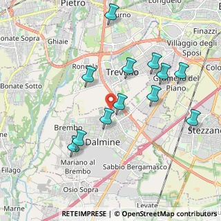 Mappa Via Tito Speri, 24044 Dalmine BG, Italia (1.9325)