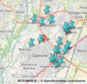 Mappa Via Tito Speri, 24044 Dalmine BG, Italia (1.9035)