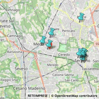 Mappa Via XXIV Maggio, 20821 Meda MB, Italia (2.31455)