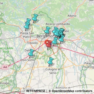 Mappa Via Antonio Meucci, 24052 Azzano San Paolo BG, Italia (5.814)