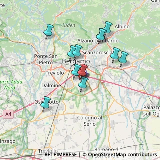 Mappa Via Antonio Meucci, 24052 Azzano San Paolo BG, Italia (6.08846)