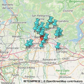 Mappa Via Antonio Meucci, 24052 Azzano San Paolo BG, Italia (9.798)