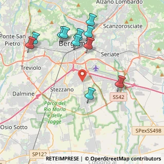 Mappa Via Antonio Meucci, 24052 Azzano San Paolo BG, Italia (4.37455)