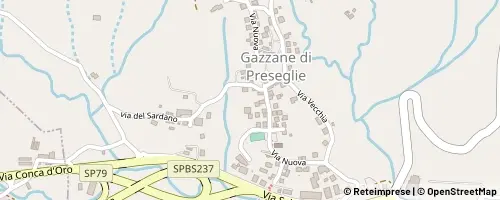 Mappa Preseglie