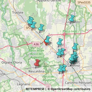 Mappa 21040 Cislago VA, Italia (4.6815)