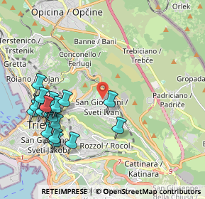 Mappa Via Brandesia, 34128 Trieste TS, Italia (2.272)