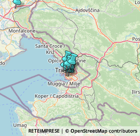 Mappa Via Brandesia, 34128 Trieste TS, Italia (11.34917)