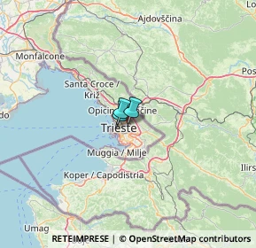 Mappa Via Brandesia, 34128 Trieste TS, Italia (48.835)