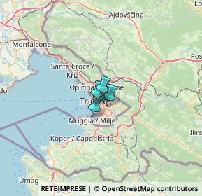 Mappa Via Brandesia, 34128 Trieste TS, Italia (32.98)