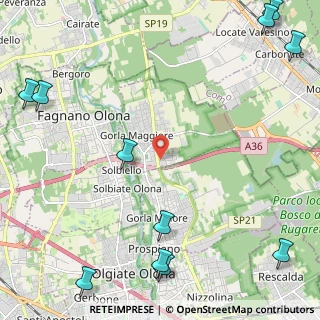 Mappa Via Boschi Belli, 21050 Gorla Maggiore VA, Italia (3.53636)