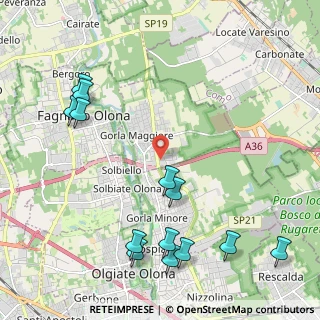 Mappa Via Boschi Belli, 21050 Gorla Maggiore VA, Italia (2.65846)