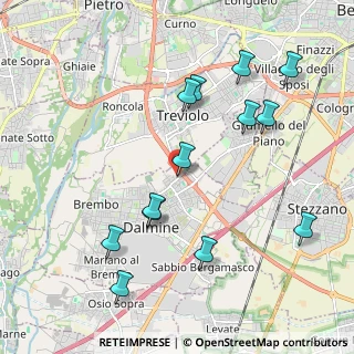 Mappa Via Albegno, 24044 Dalmine BG, Italia (2.16)