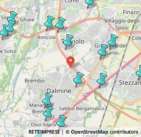 Mappa Via Albegno, 24044 Dalmine BG, Italia (2.89529)
