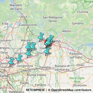 Mappa Via Albegno, 24044 Dalmine BG, Italia (10.71818)