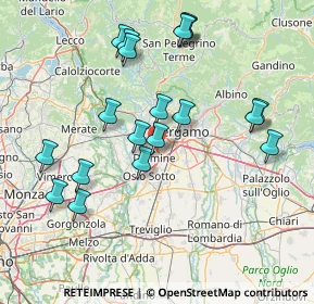 Mappa Via Albegno, 24044 Dalmine BG, Italia (15.73158)