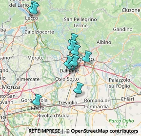 Mappa Via Albegno, 24044 Dalmine BG, Italia (10.47167)