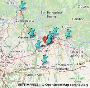 Mappa Via Albegno, 24044 Dalmine BG, Italia (9.32)