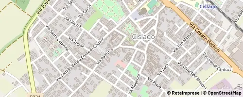 Mappa Cislago