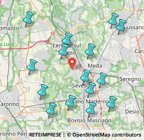 Mappa Via Alessandro Manzoni, 20825 Barlassina MB, Italia (4.334)
