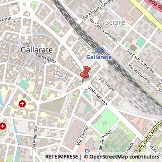 Mappa Piazza San Lorenzo, 9, 21013 Gallarate, Varese (Lombardia)