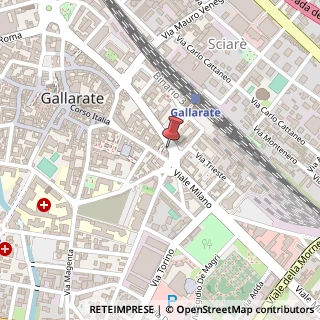 Mappa Via Cavour, 17, 21013 Gallarate, Varese (Lombardia)