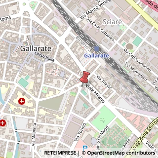 Mappa Piazza San Lorenzo, 5, 21013 Gallarate, Varese (Lombardia)