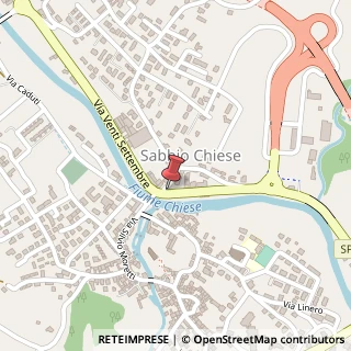 Mappa Via XX Settembre, 83, 25070 Sabbio Chiese, Brescia (Lombardia)